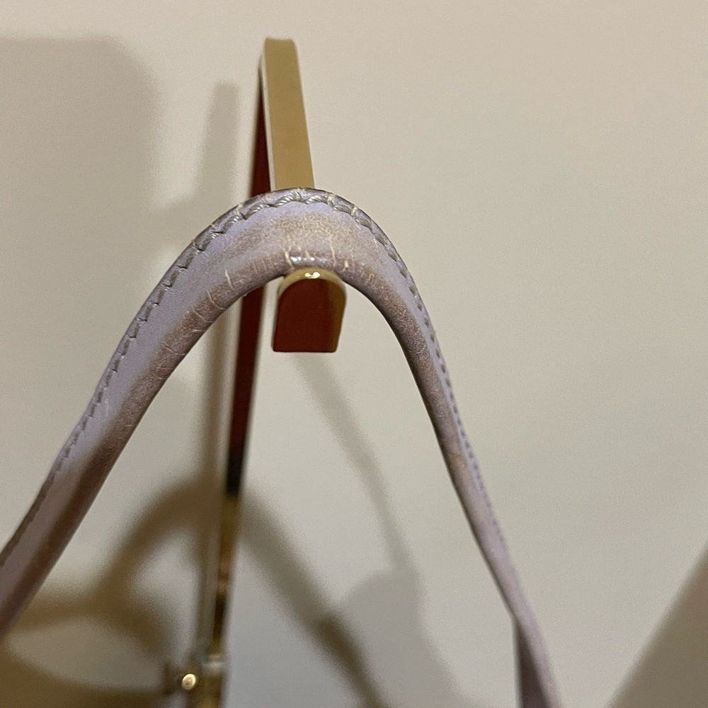 Gucci GG New Britt Brown Canvas And Lavender Leather Hobo Bag - Picture 4 of 14